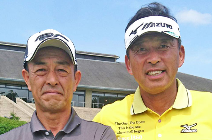 日本シニアオープンで平石武則プロとの再会