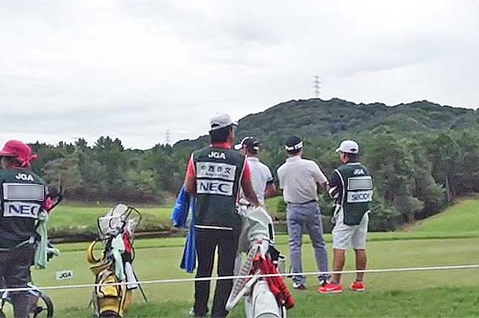 日本シニアオープン出場時の中西2